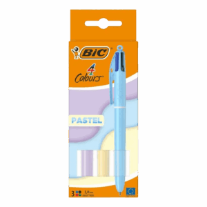 BIC 4 Couleurs Pastel